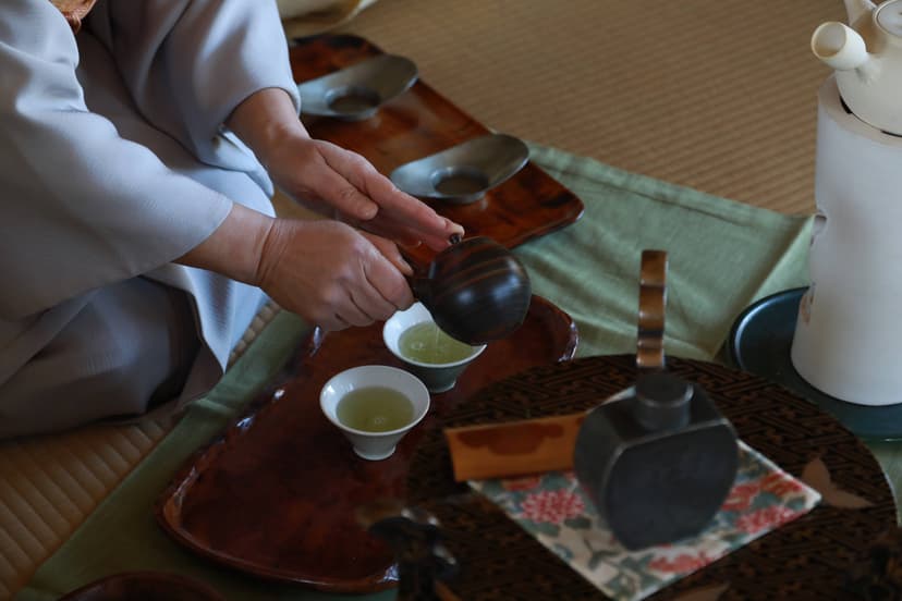 煎茶席中津万象園 観潮楼