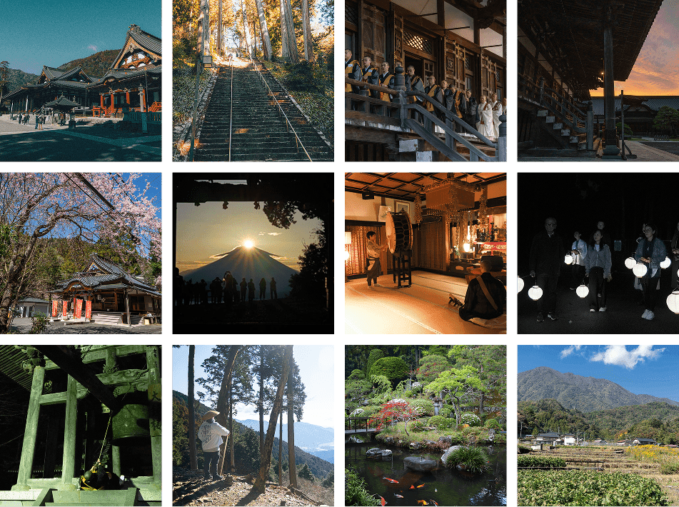 歴史と文化、<br> 季節が織りなす時間。