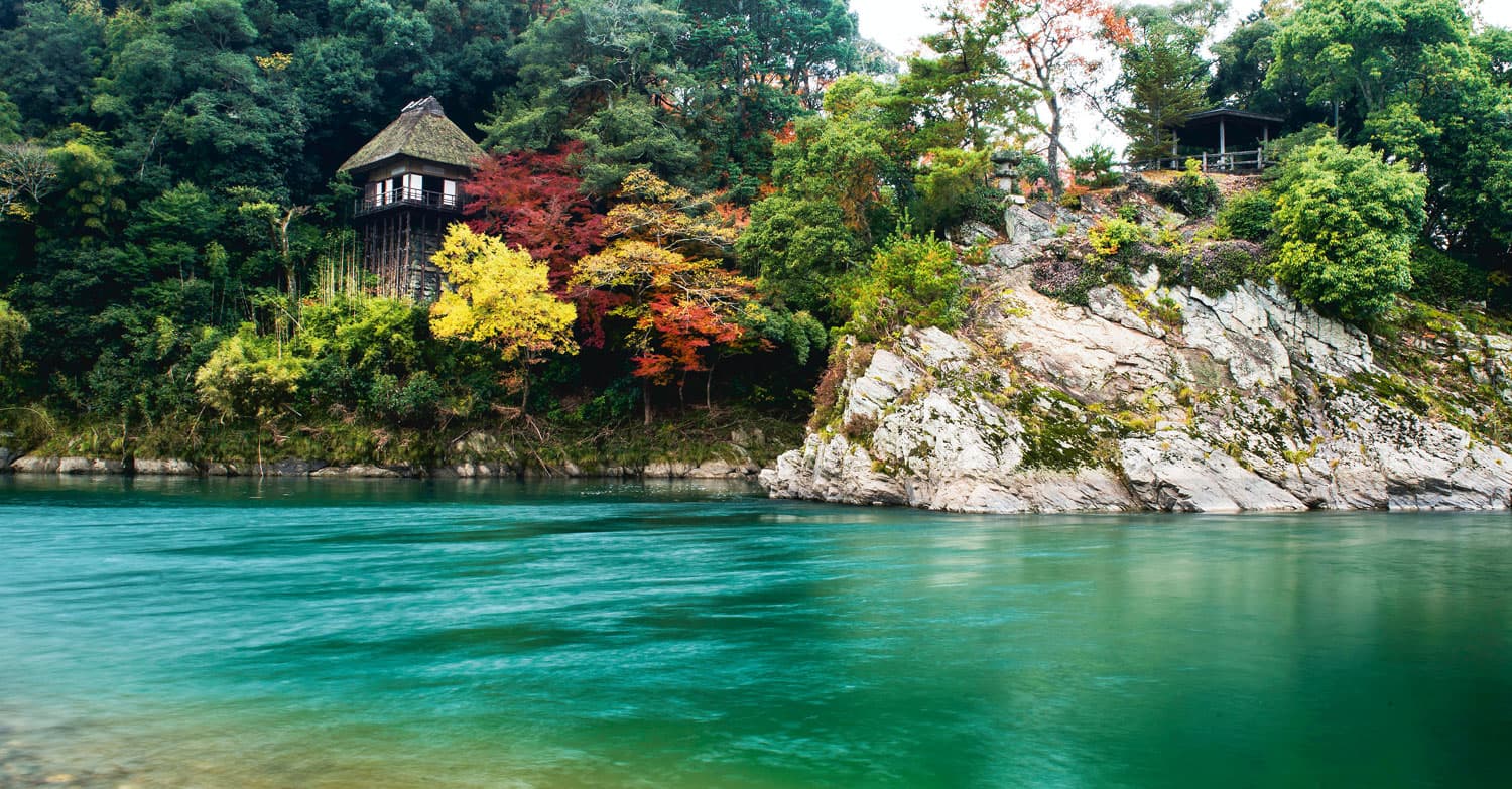 翌朝、臥龍山荘を占有